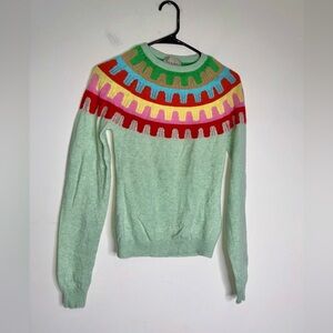 Jumper 1234 Rick Rack Yoke Cashmere Sweater